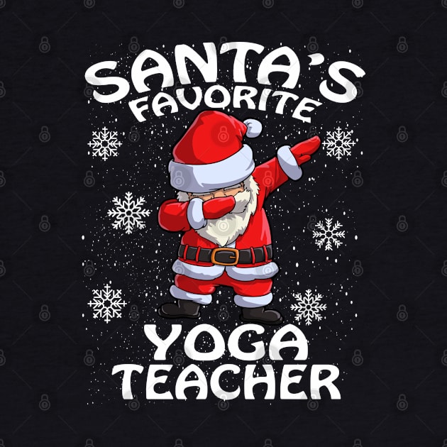 Santas Favorite Yoga Teacher Christmas by intelus